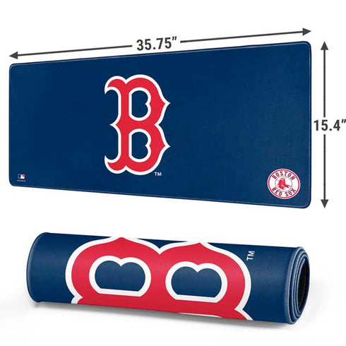 MLB Boston Red Sox - Solid Distressed Gaming Mouse Pad